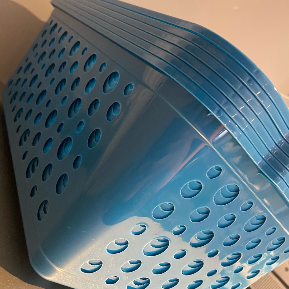 Blue Storage Containers